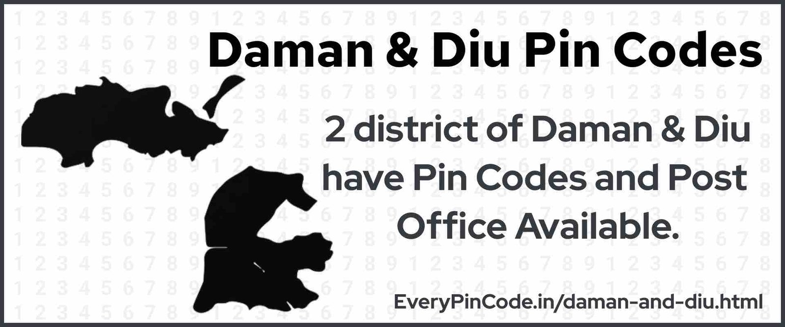 Pin Code List for Daman And Diu | Post Office List for Daman And Diu