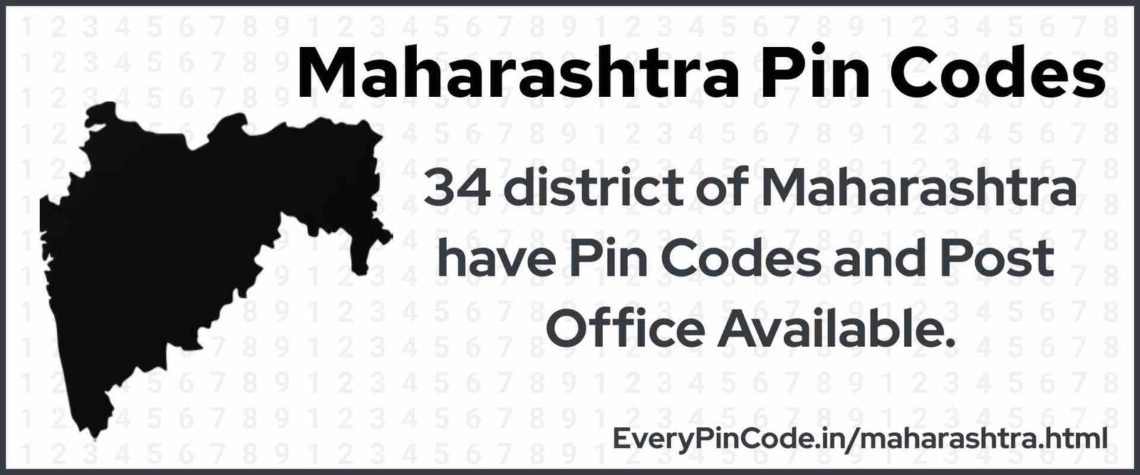 Pin Code List for Maharashtra | Post Office List for Maharashtra